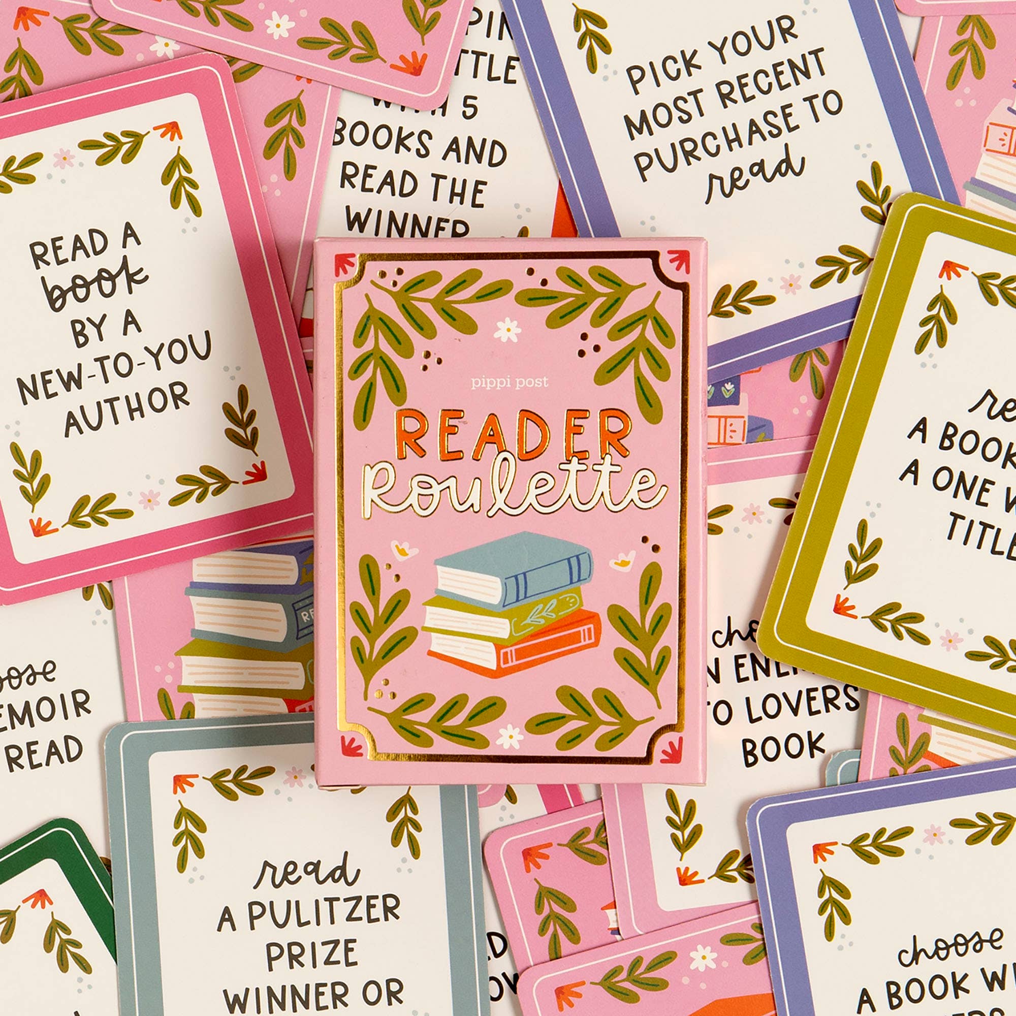 Reading Game Cards. 54 Card deck of reader roulette game cards