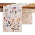 Double sided bird and branch 72" table runner