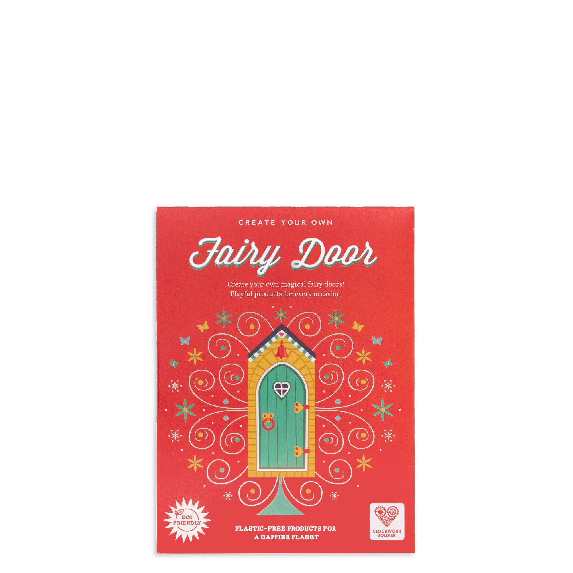 kids papercraft create your own fairy door.  Clockwork Soldier