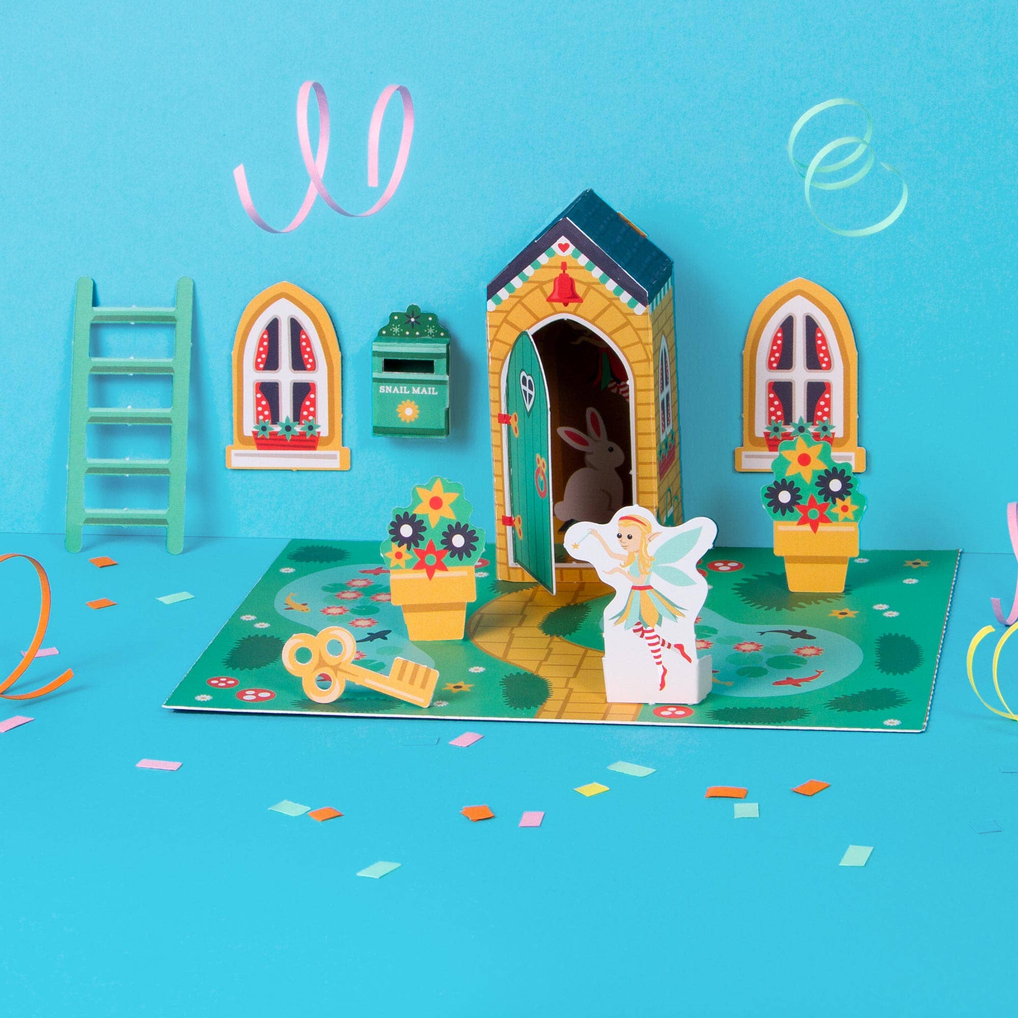 kids papercraft create your own fairy door.  Clockwork Soldier