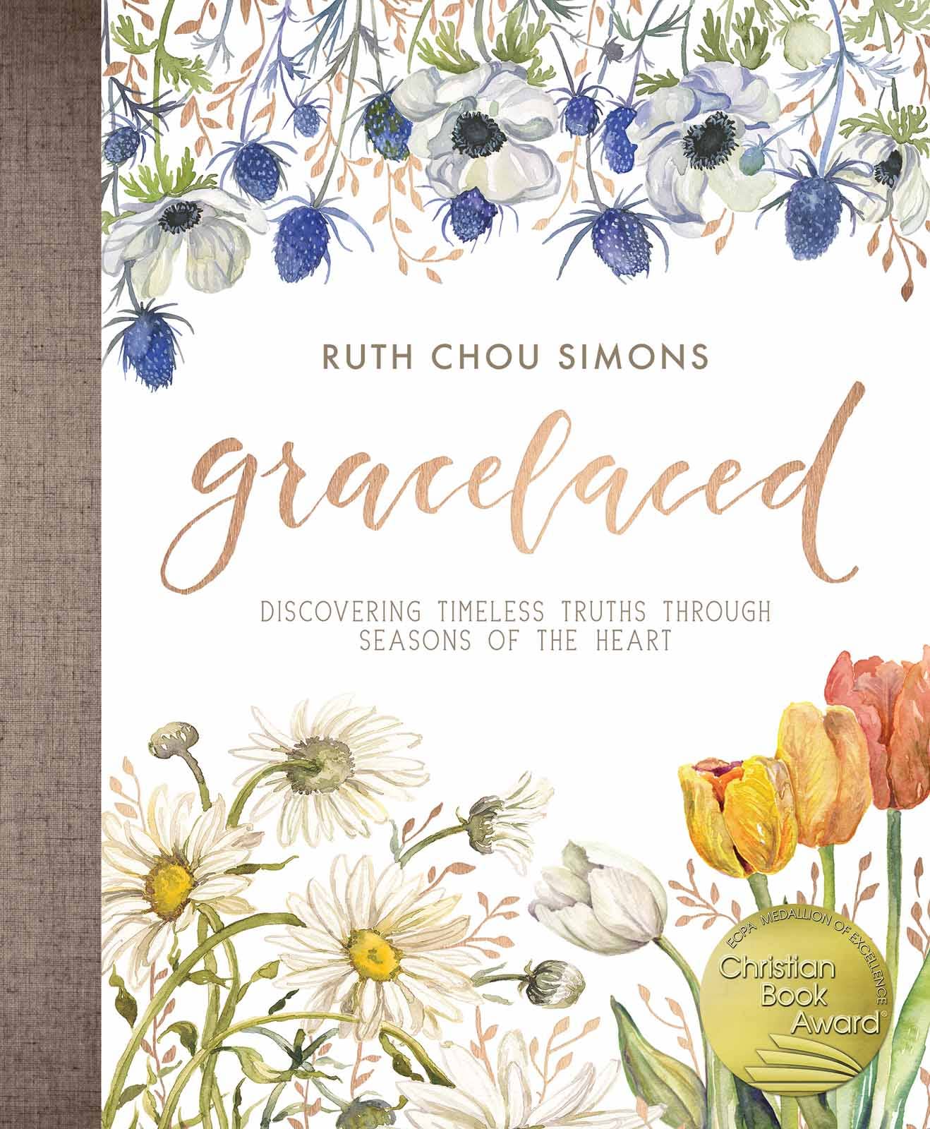 32 seasonal devotions. Gracelaced floral devotional.