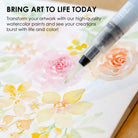 Grabie florals watercolor set. Portable. Pigmented watercolor.