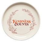 mini trinket trays with Kindness Counts print. Flowers